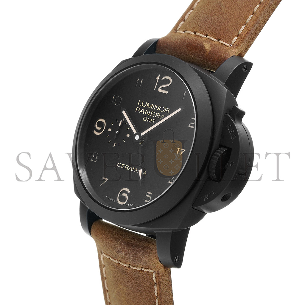 PANERAI LUMINOR 1950 3 DAYS GMT AUTOMATIC CHERAMICA WATCH PAM00441